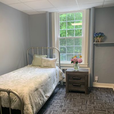 lovely bedroom - client bedroom - French Creek Recovery Center - residential program